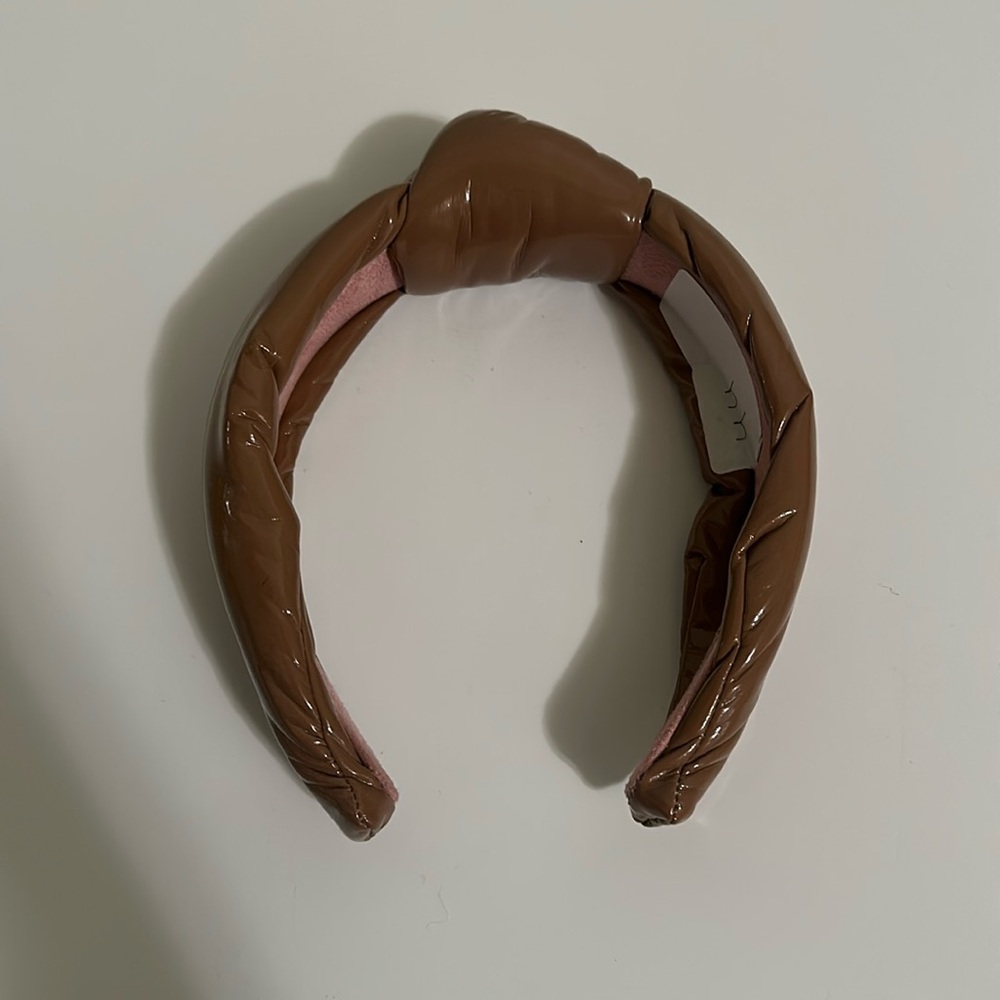 NEW and NEVER-BEEN-WORN pleather headband